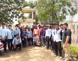 Social Activity at Matoshri Old Age Home on 4th March 2019
