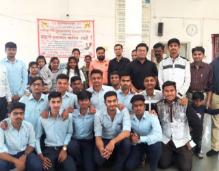 Social Activity at Matoshri Old Age Home on 4th March 2019