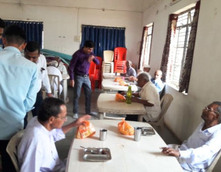 Social Activity at Matoshri Old Age Home on 4th March 2019