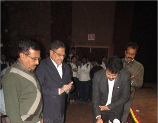 E Summit expert lecture organized by civil department in college auditoriums