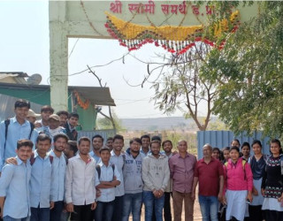 Solid waste management site visit for TYDC Students