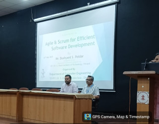 Expert Lecture on topic Software Engineer on 12th September 2025